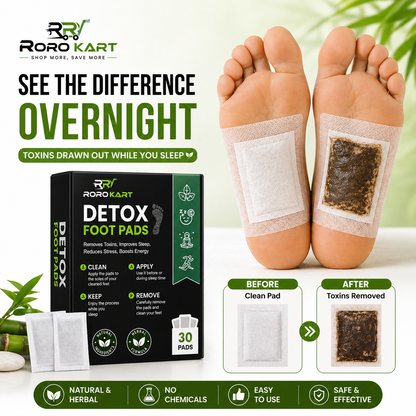 RoroKart Foot Detox Patch - Best Diabetes Relief Patch For Your Health