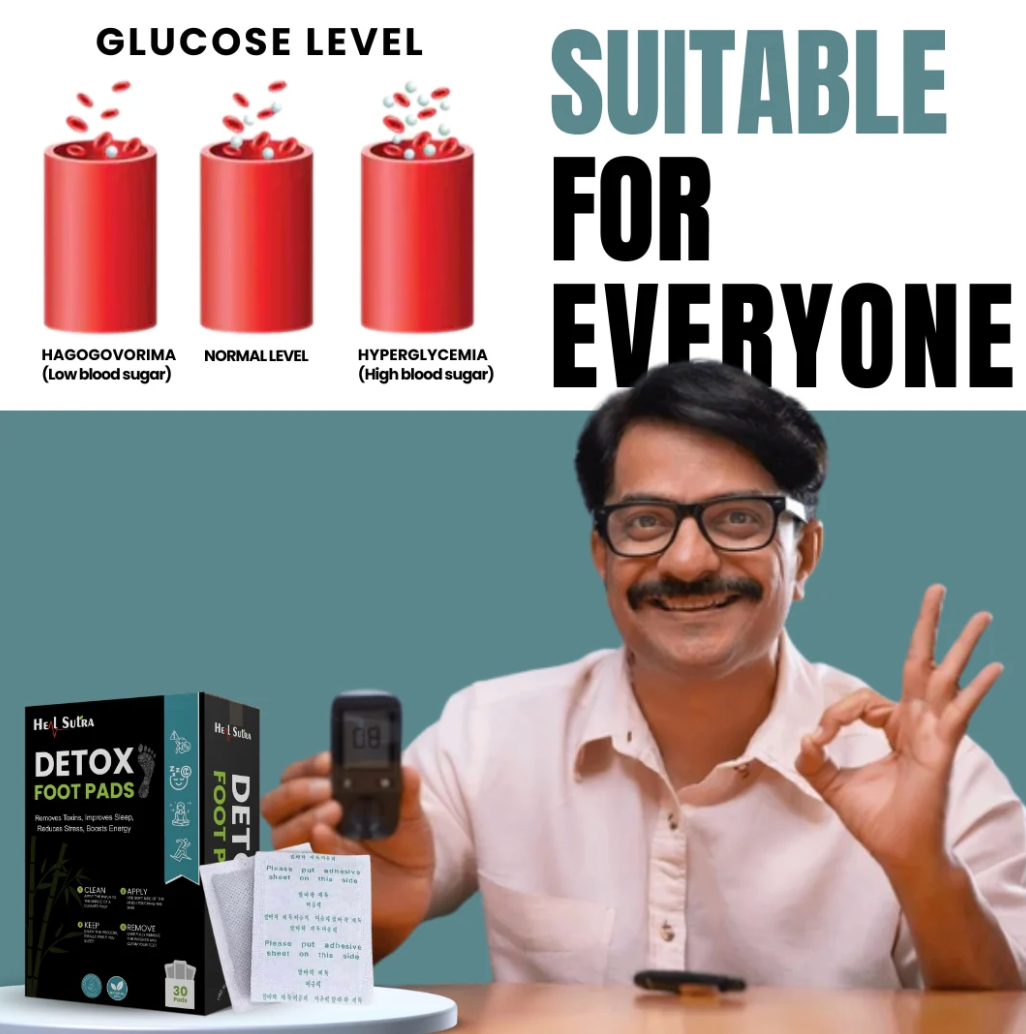RoroKart Foot Detox Patch - Best Diabetes Relief Patch For Your Health